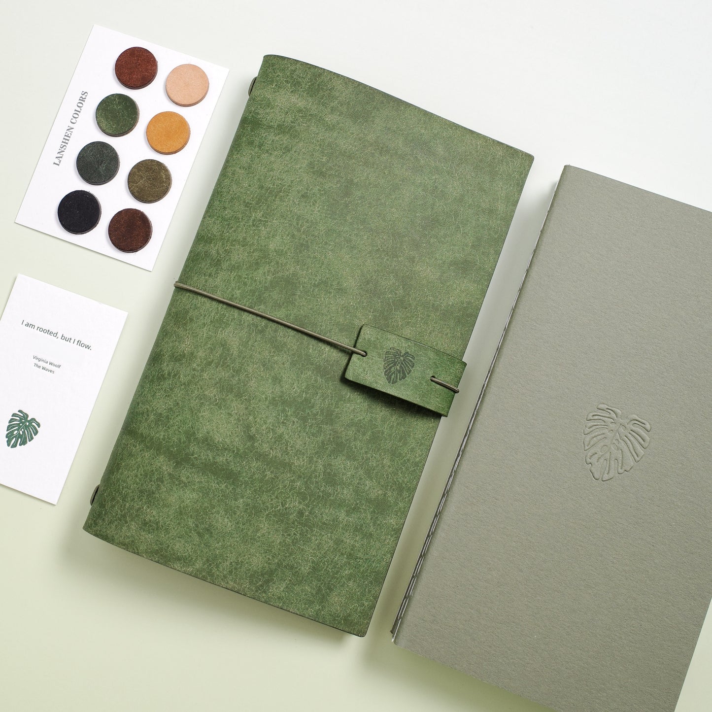 “I'm rooted but I flow” Notebook Set