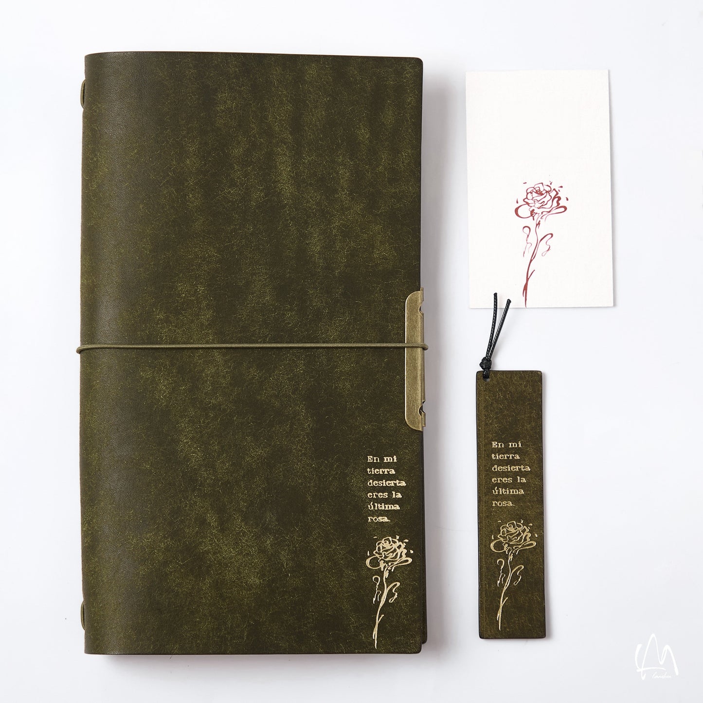 "Wasteland Rose" Traveler’s Notebook Set