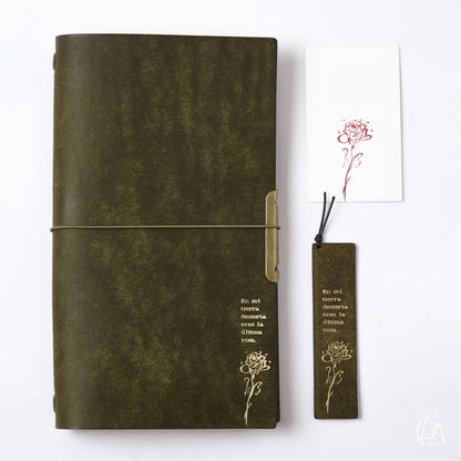 "Wasteland Rose" Traveler’s Notebook Set