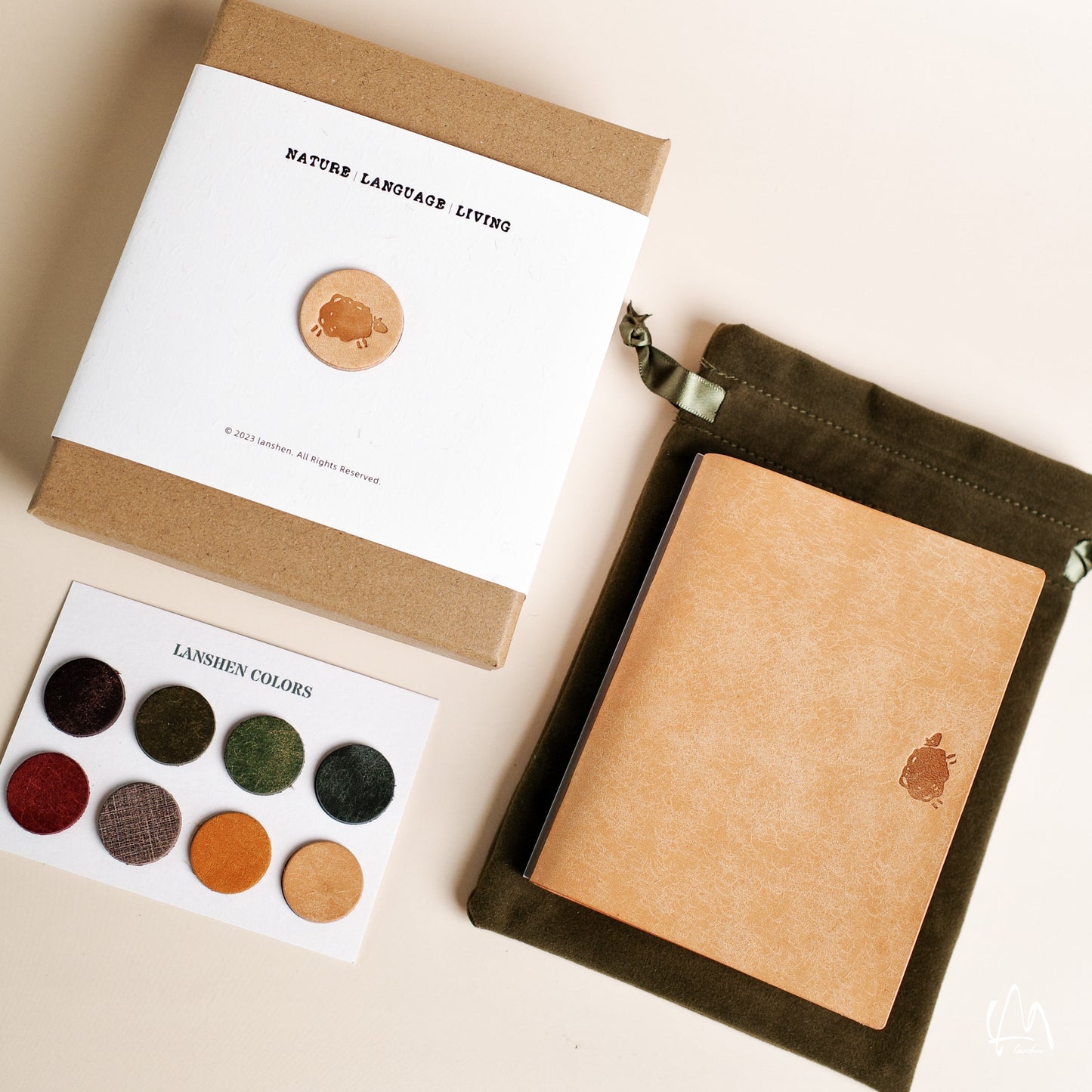 Leather Travel Journal Binder