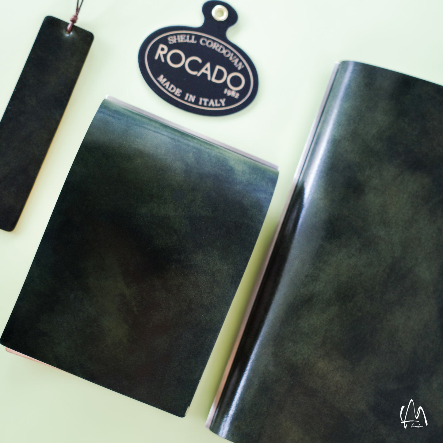 Rocado Shell Cordovan Leather Journal Binder