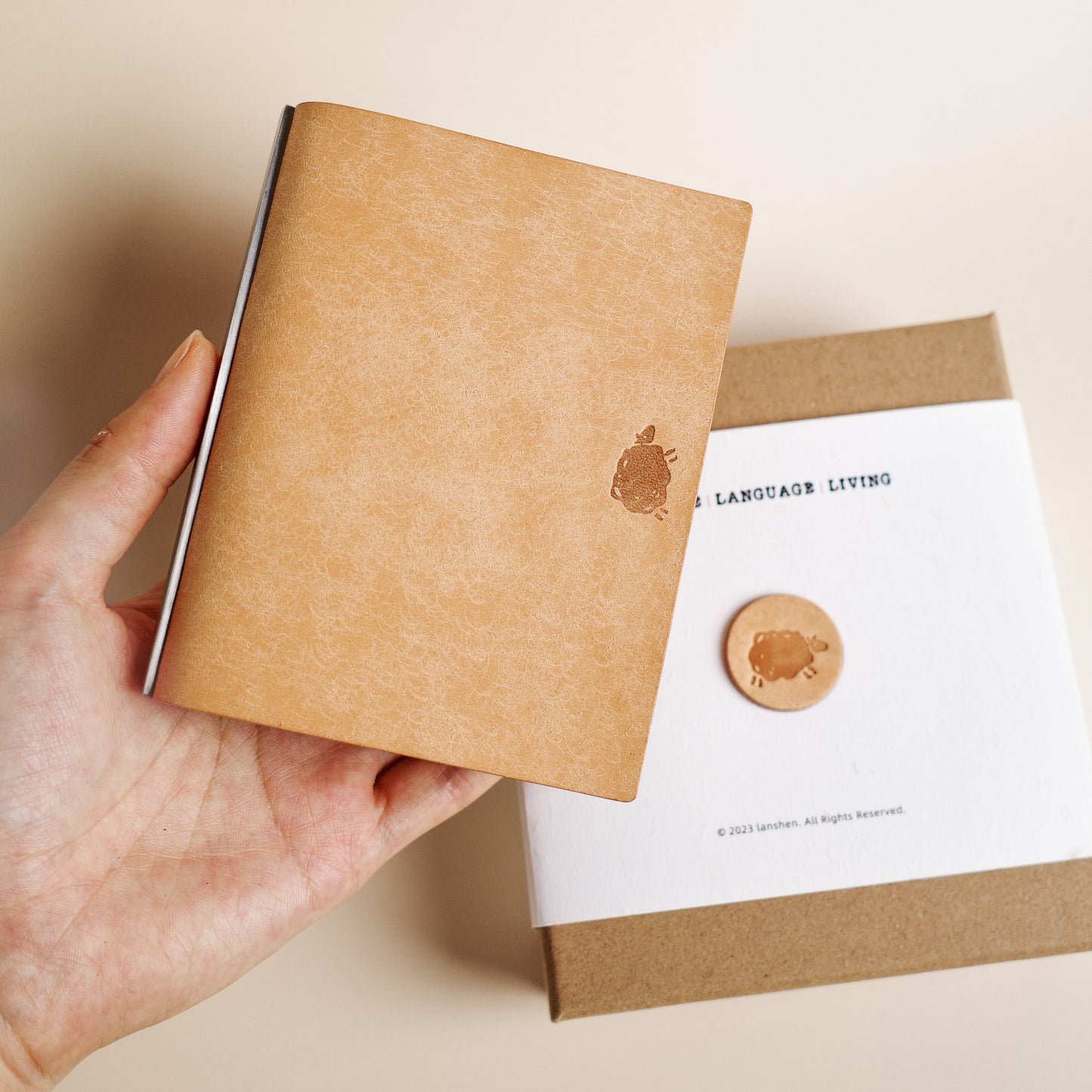 Leather Travel Journal Binder