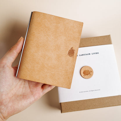Leather Travel Journal Binder