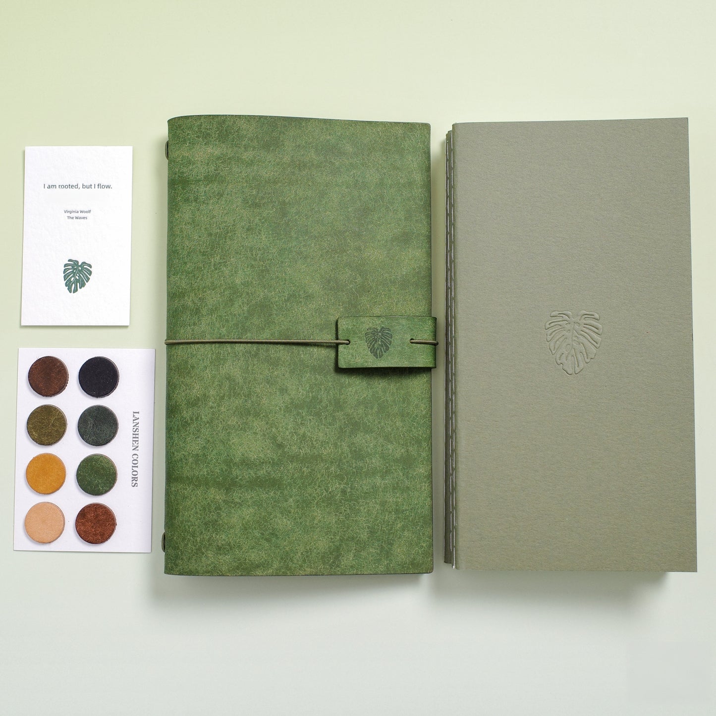“I'm rooted but I flow” Notebook Set