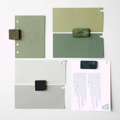 Double-Sided Leather Magnetic Memo Board