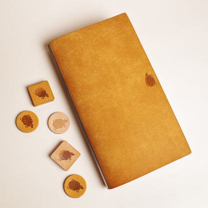 Leather Travel Journal Binder