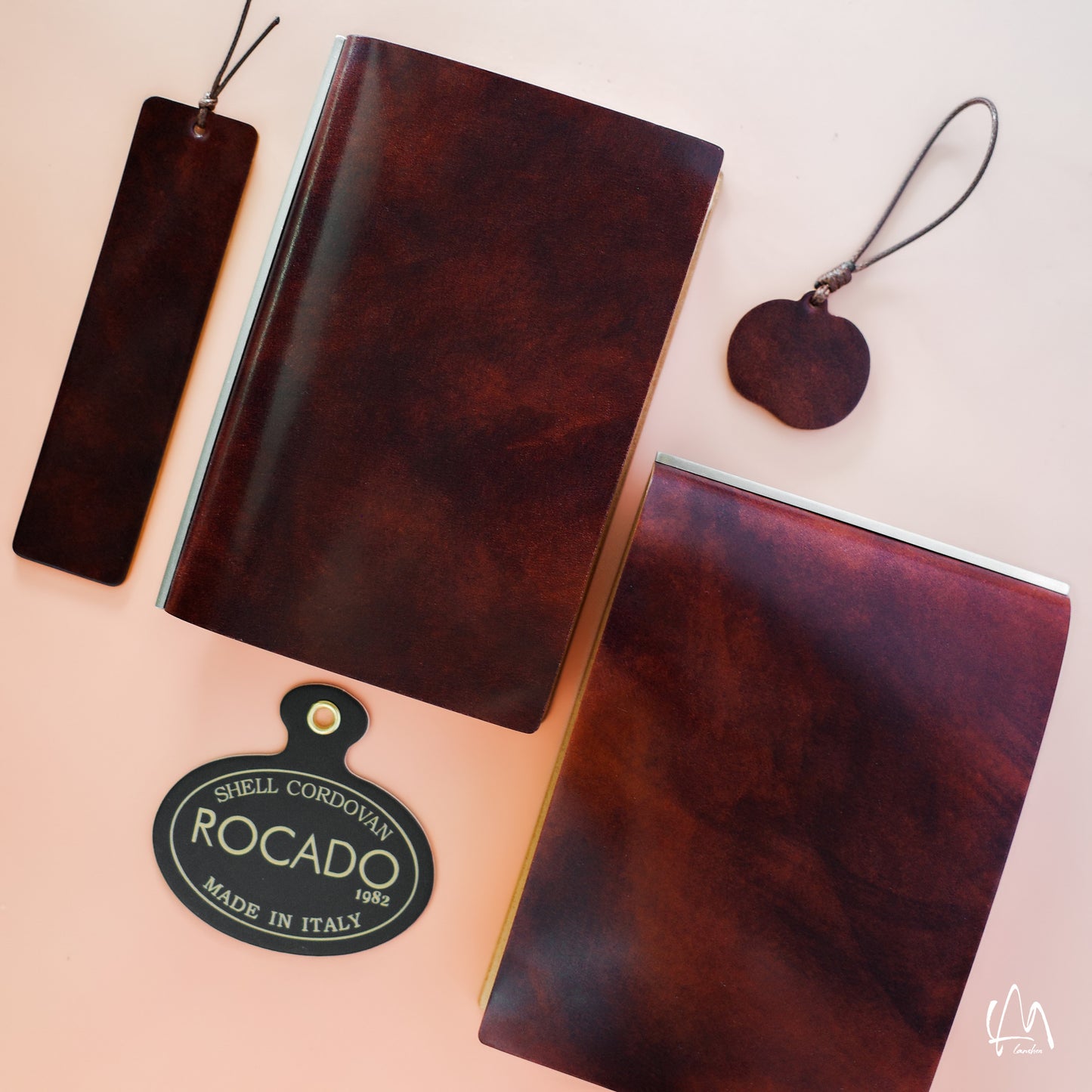 Rocado Shell Cordovan Leather Journal Binder