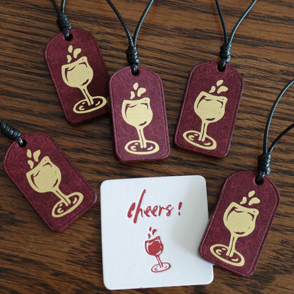 "Winter Feast" Leather Journal Charms