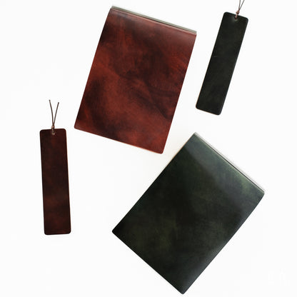 Rocado Shell Cordovan Leather Journal Binder