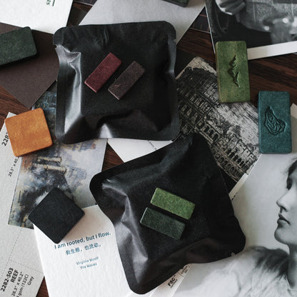 Double-Sided Leather Magnetic Memo Board