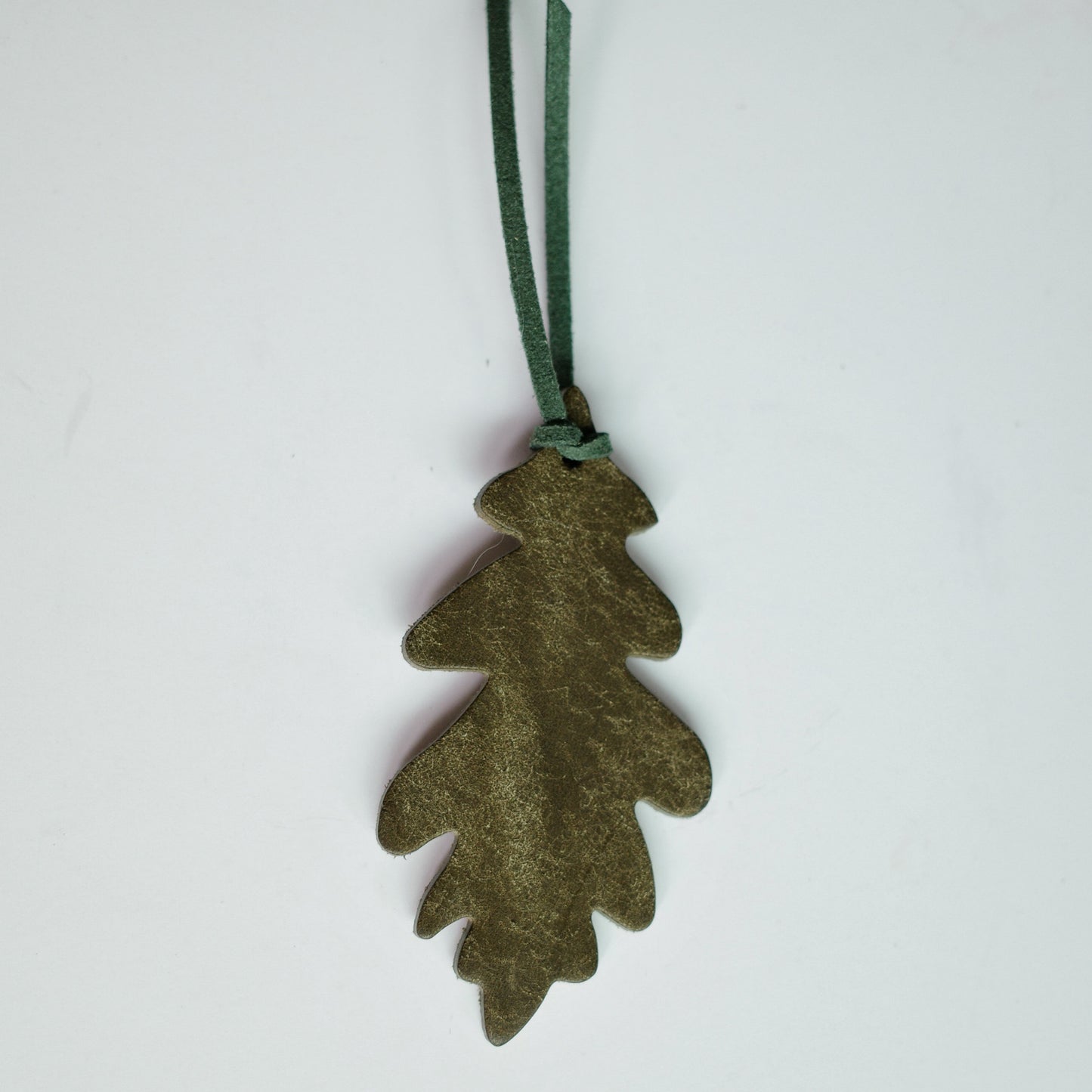 "Winter Oak" Leather Bookmark & Journal Charm