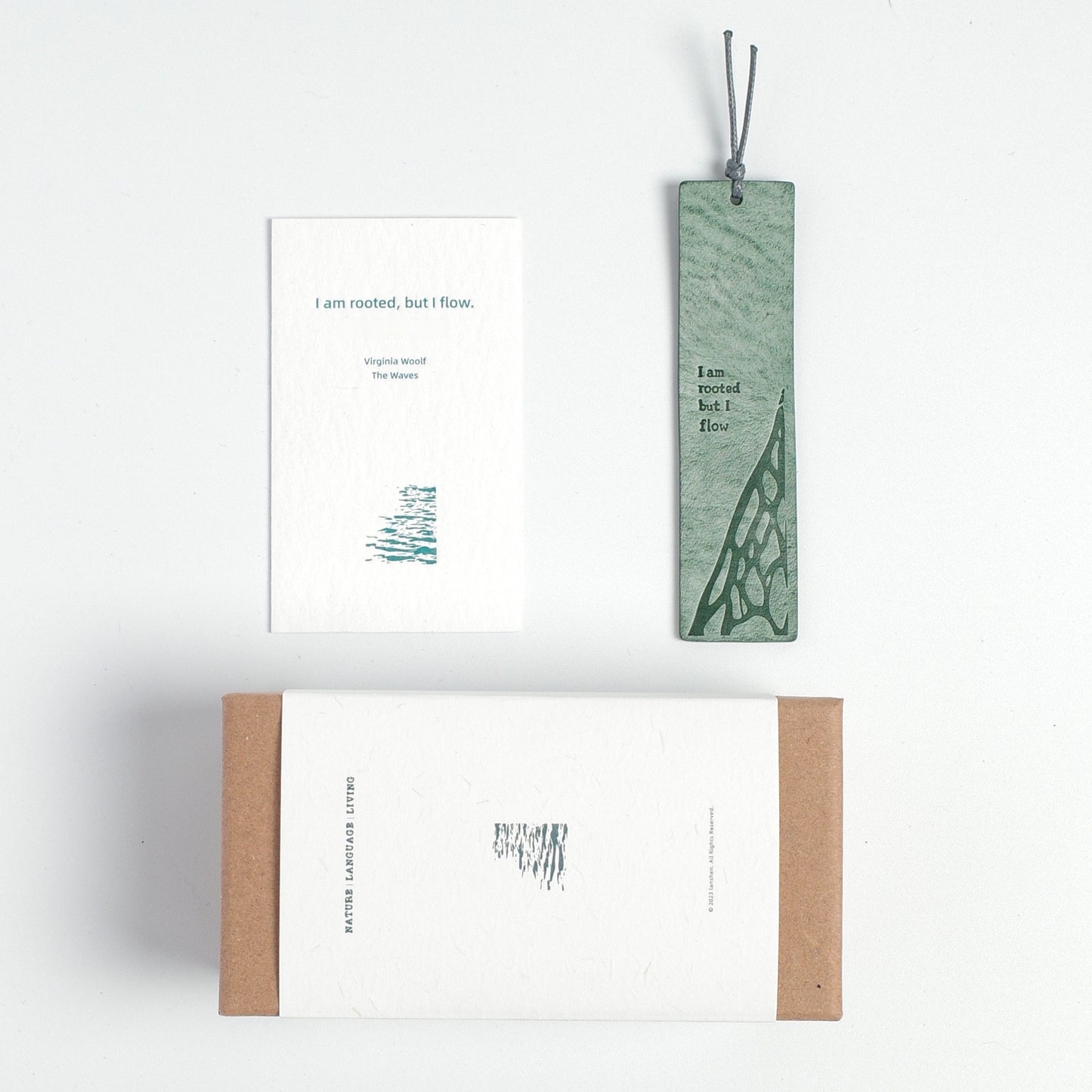 "I'm rooted but I flow" BookMark