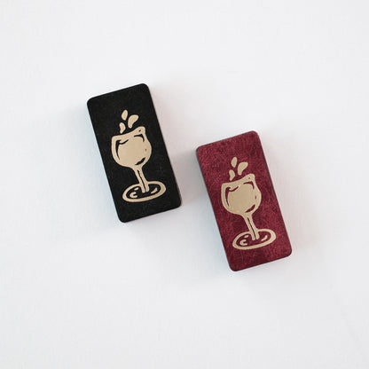 Double-Sided Leather Magnetic Memo Board