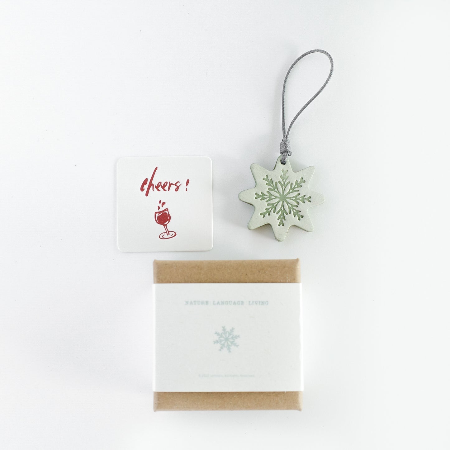 "Winter Feast" Leather Journal Charms