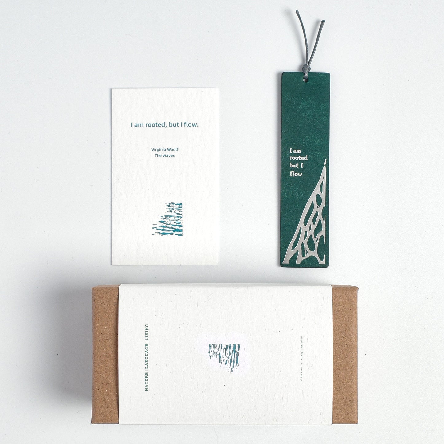 "I'm rooted but I flow" BookMark