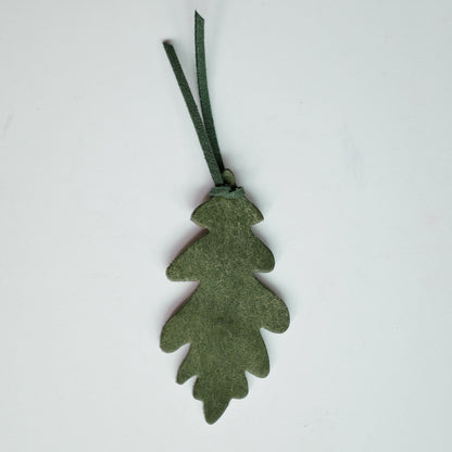 "Winter Oak" Leather Bookmark & Journal Charm