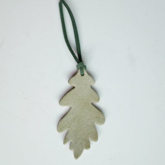 "Winter Oak" Leather Bookmark & Journal Charm