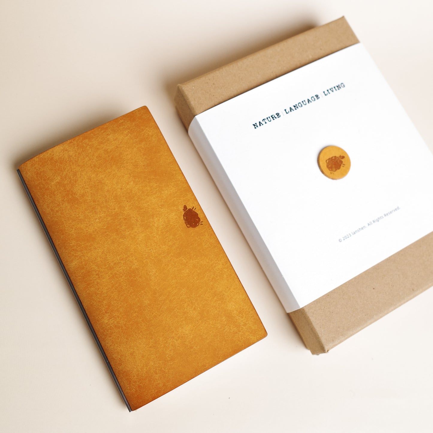 Leather Travel Journal Binder