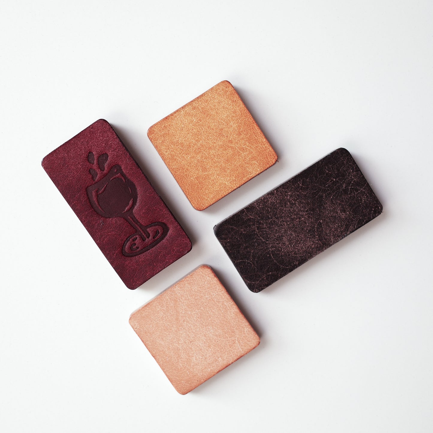 Double-Sided Leather Magnetic Memo Board